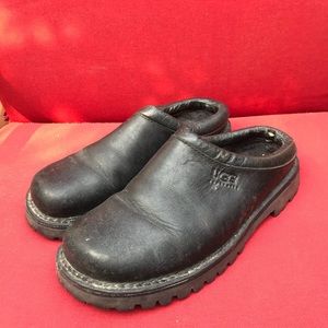 Black UGG slip on slippers size 7 cheap!